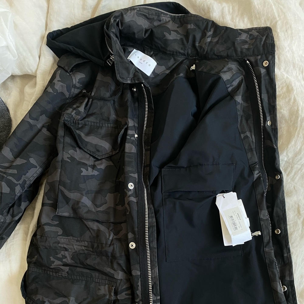 Sandro camo jacket